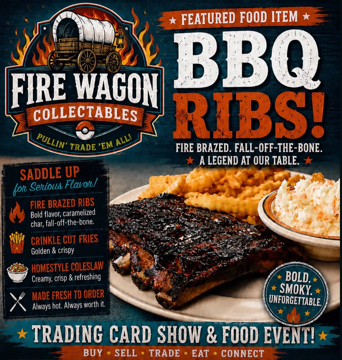 Fire Braised BBQ Ribs